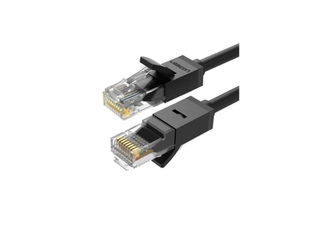 كابل LAN U/UTP CAT 6 من uGreen بطول 20 مترًا (أسود) NW102-20162 كابل LAN U/UTP CAT 6 من uGreen بطول 20 مترًا (أسود) NW102-20162